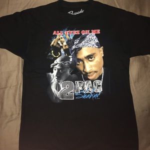Tupac vintage style Hip-Hop t-shirt